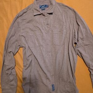Grayers Brown Casual Button Down Shirt